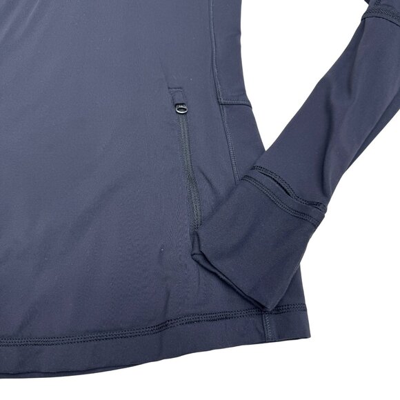 Lululemon Women's Black 1/4 Zip LS Pull Over Activewear, Size S - Picture 4 of 7